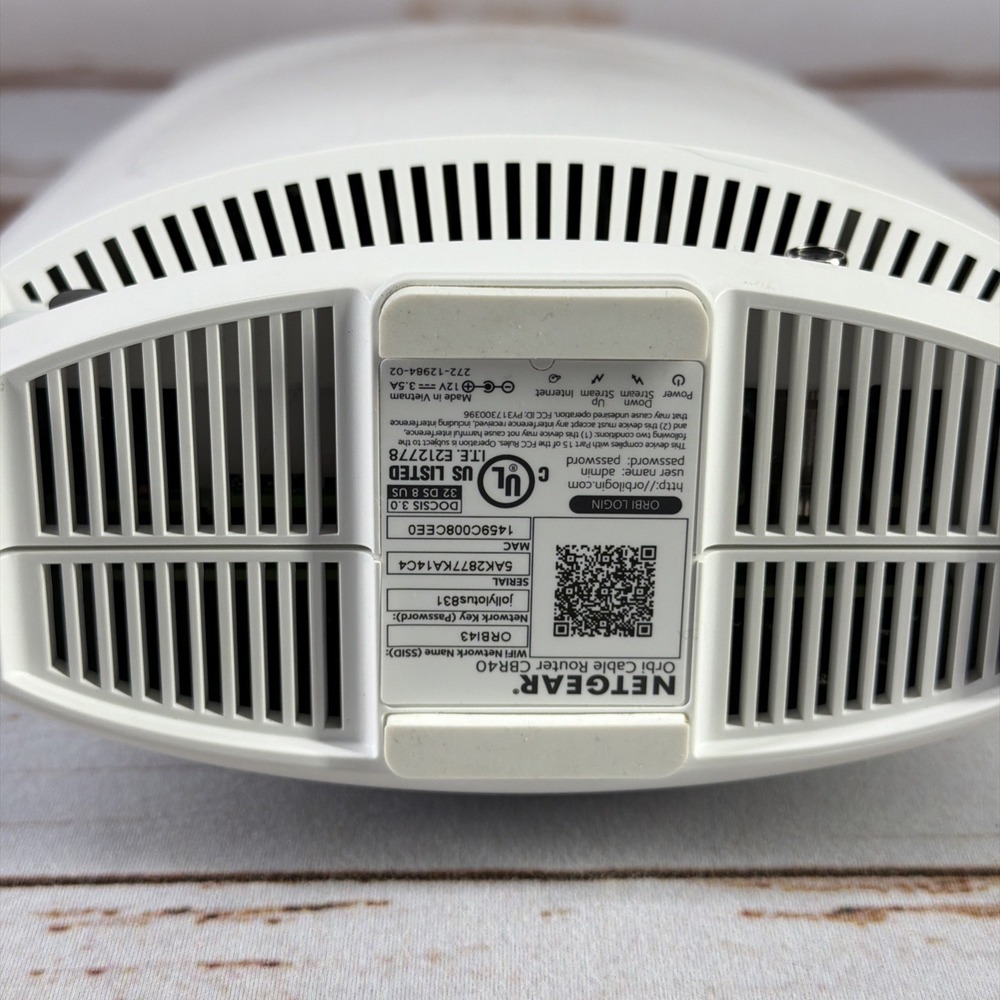 NETGEAR Orbi CBR40 WiFi Cable Modem Router - Picture 6 of 6